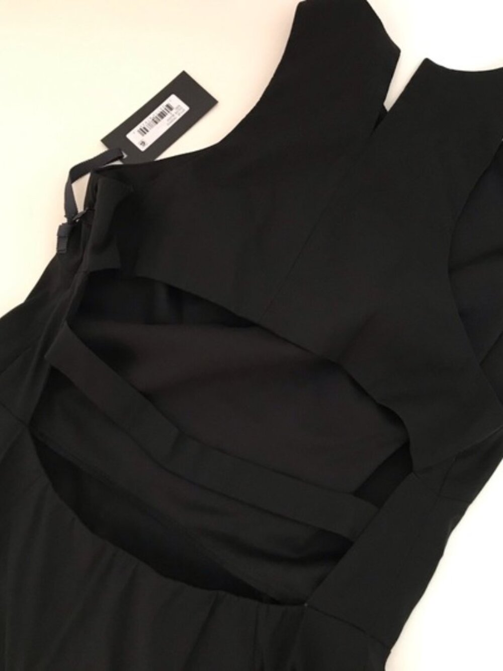 Vera Wang Cotton Blend Gown 0691 - Picture 6 of 8